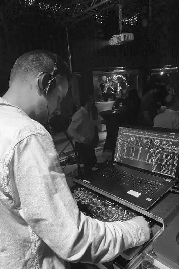 Disk Joxckey qui mixe